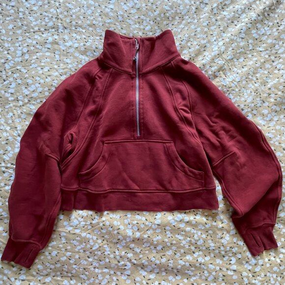 Lululemon Scuba Oversized Funnel Neck Half Zip - Picture 1 of 5